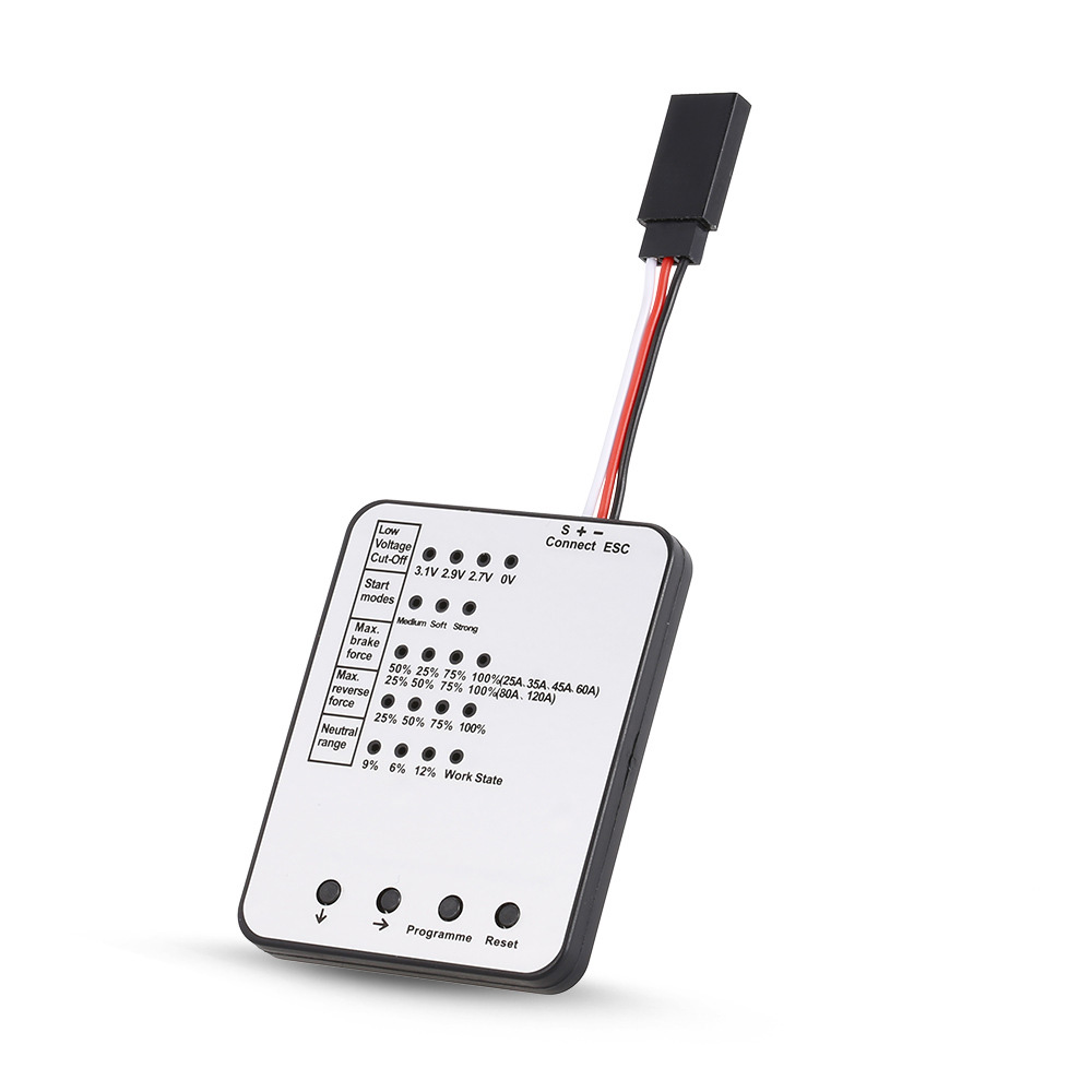 Esc Waterproof 60A - تجاوز هواية LED ESC بطاقة البرنامج