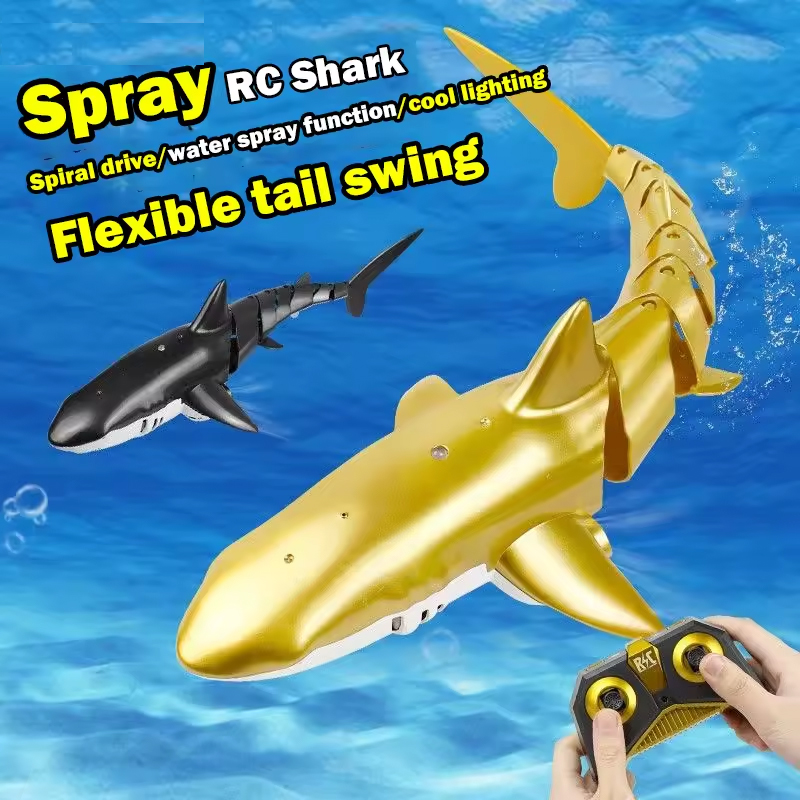 Rc Submarine Water - لعبة سمكة القرش والحوت الذكية التي