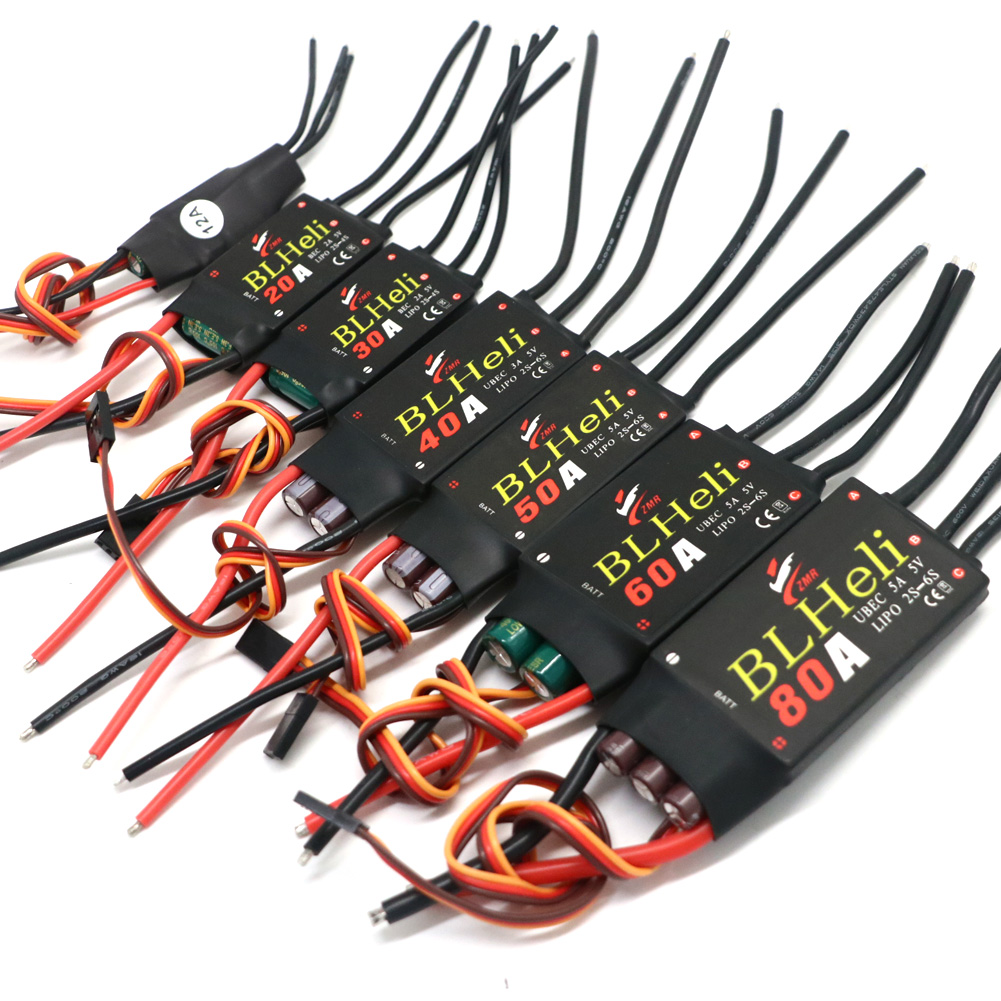 Rc Hobby Toys - BLHeli فرش ESC 80A 12A 20A