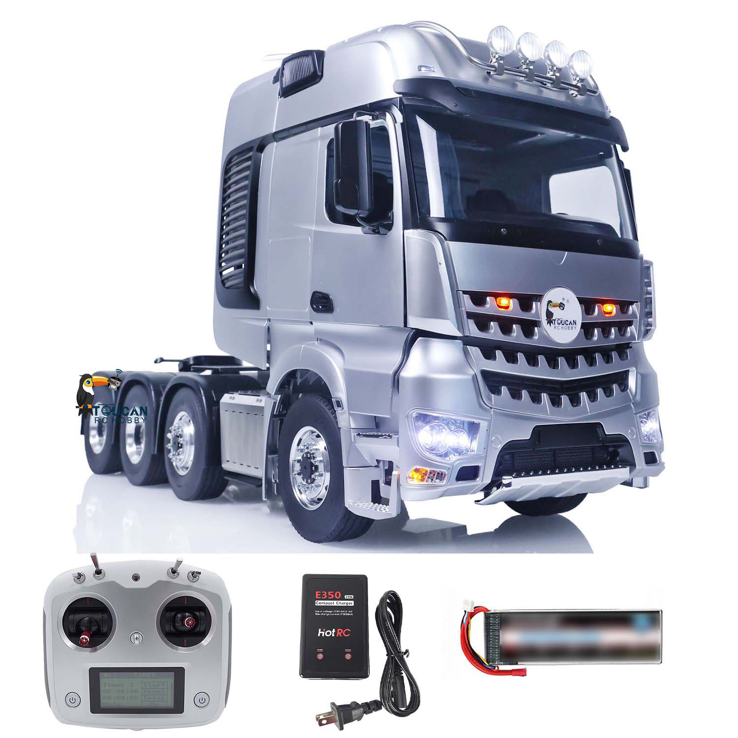 RTR LESU RC شاحنة جرار 8x8 هيك - مراجعة Hobby Quality Rc Cars وسعره