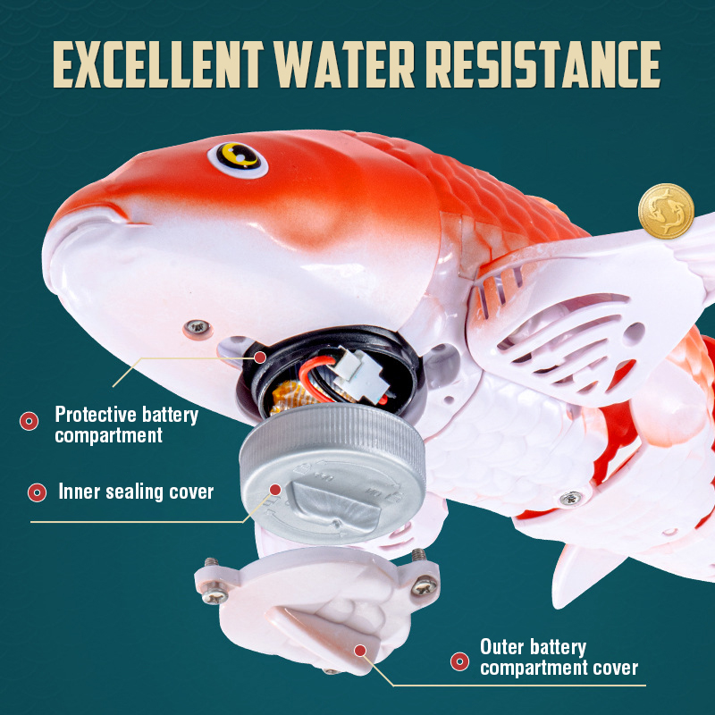 سمكة ذكية تعمل بالتحكم عن بعد، - مراجعة Rc Submarine Water وسعره