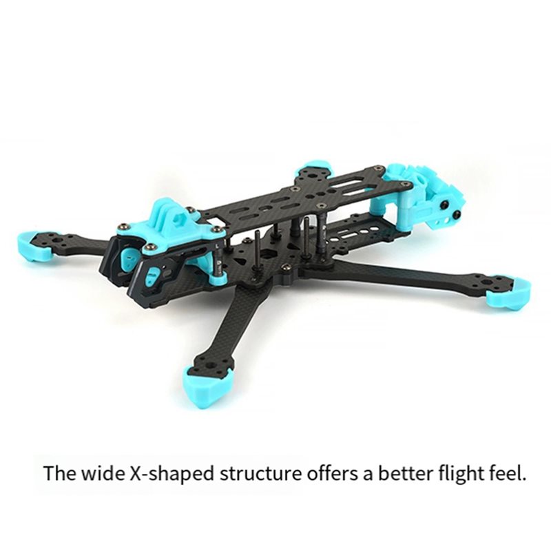 طقم إطار كربوني حقيقي من نوع X - مراجعة Fpv Racing Quadcopter وسعره