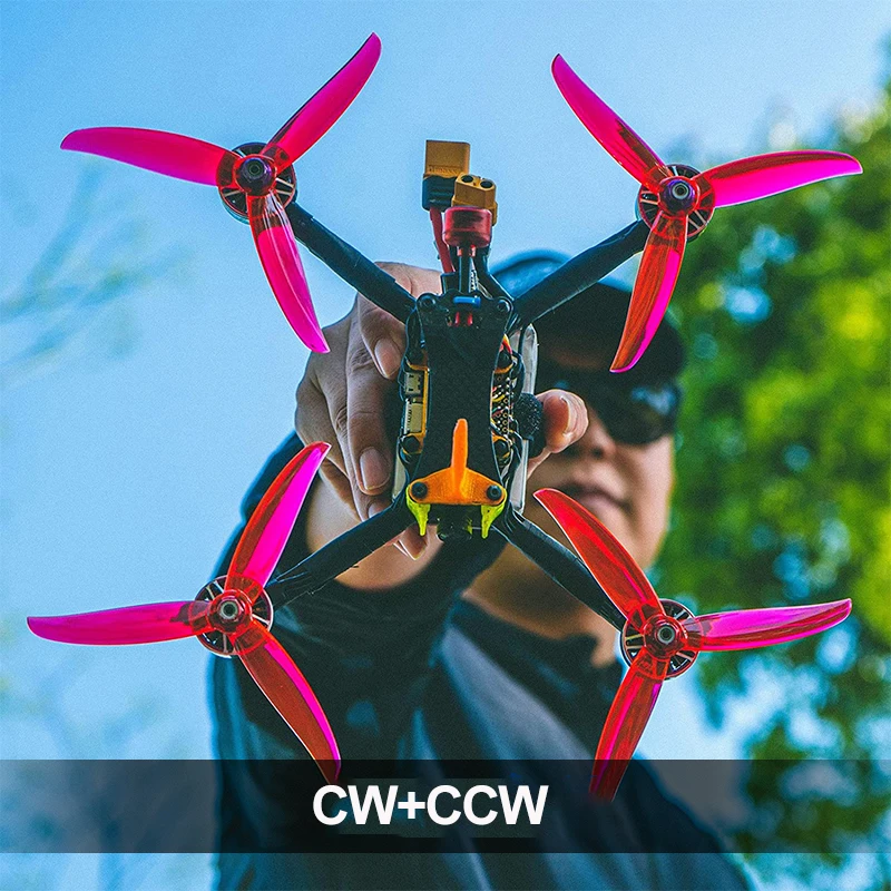 Gemfan VANOVER 5136 3 شفرات PC - مراجعة Fpv Racing Quadcopter وسعره