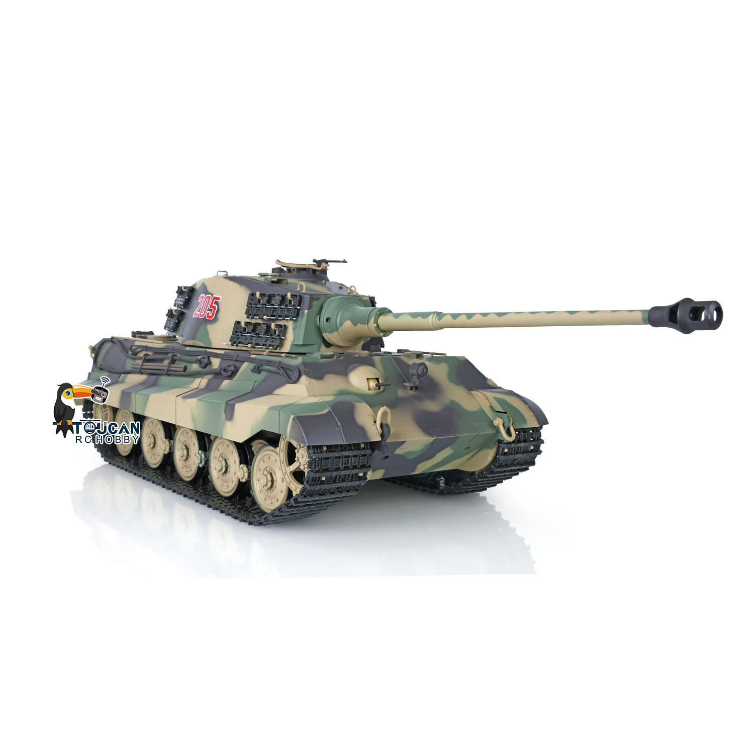 دبابة هينج لونج RC بانزر بمقيا - مراجعة Rc Hobby Kings وسعره
