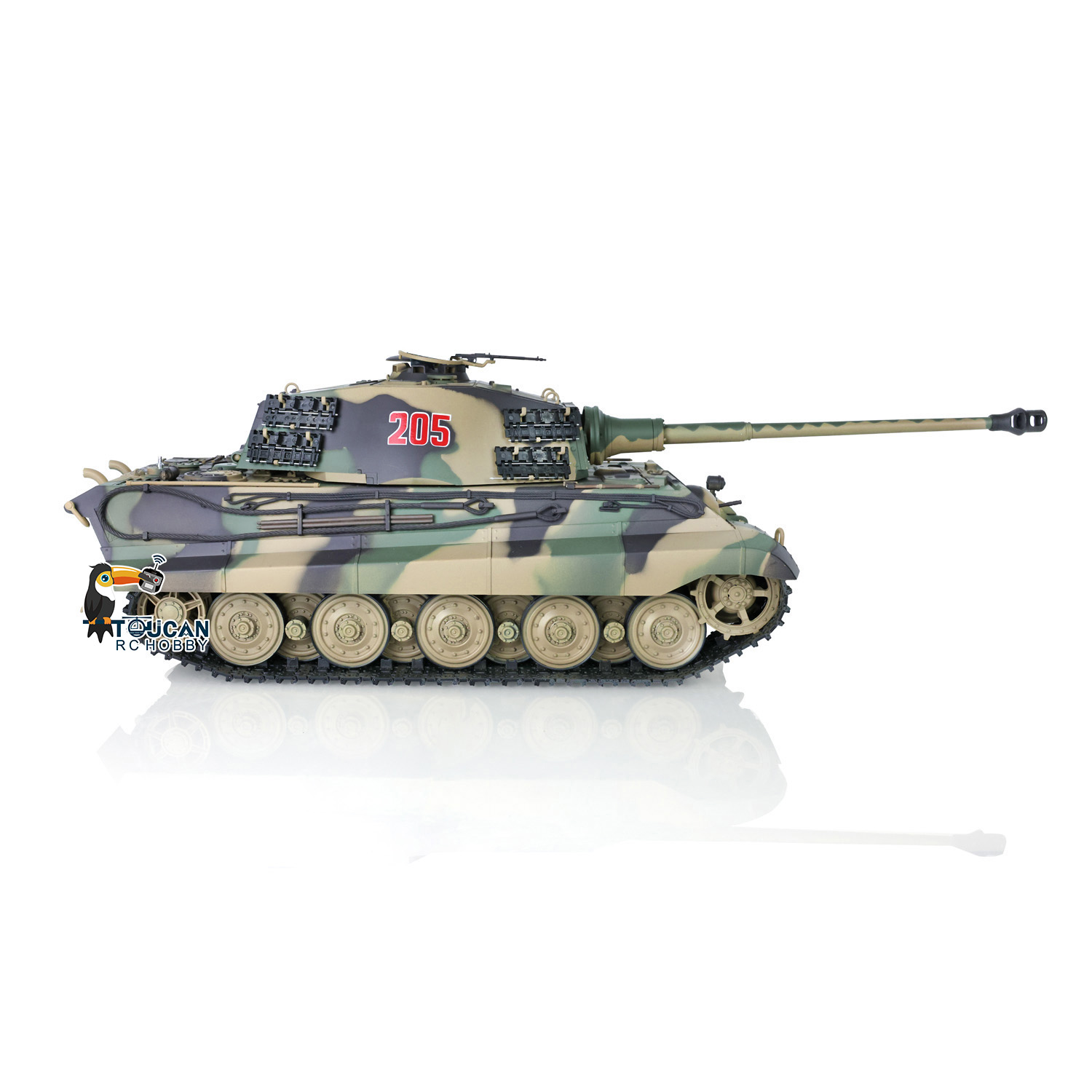 دبابة هينج لونج RC بانزر بمقيا - مراجعة Rc Hobby Kings وسعره