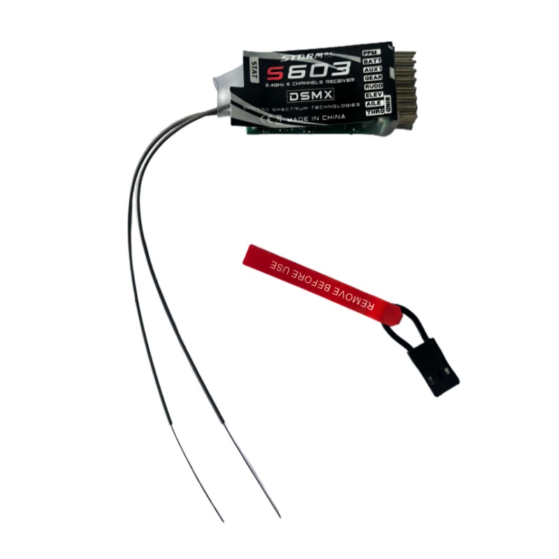 S603 DSMX DSM2 6CH RC استقبال  - مراجعة Rc Hobby Toys وسعره