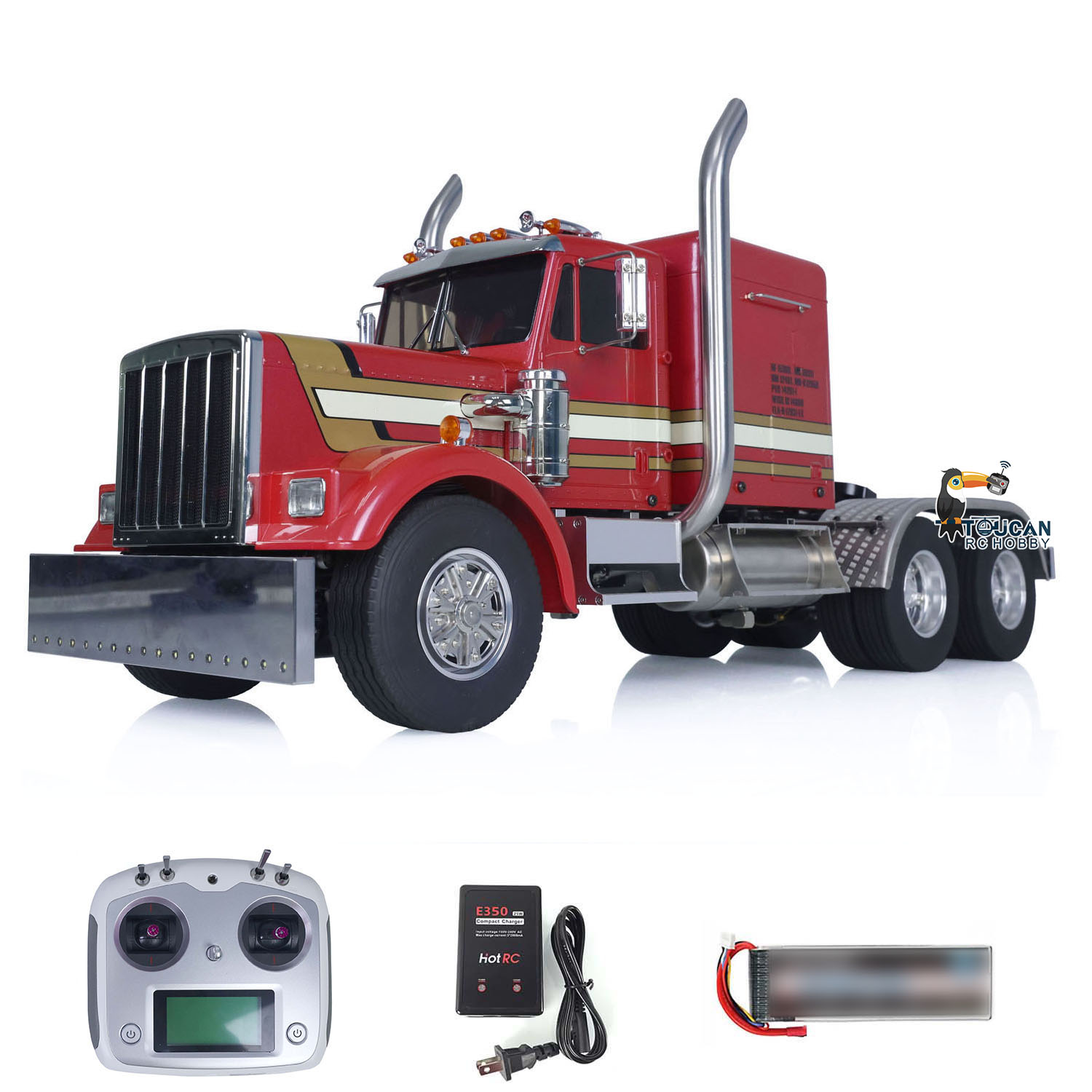 1/14 6x6 RC شاحنة جرار RTR هيك - مراجعة Rc Hobby Kings وسعره