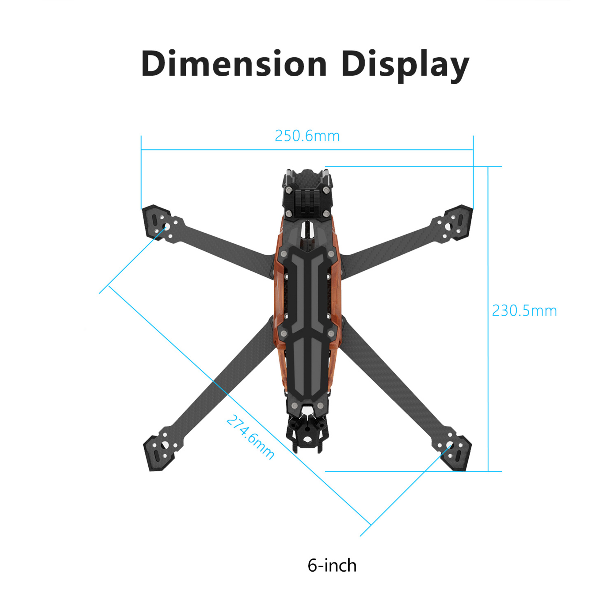 إطار GEPRC GEP-Vapor-D5 D6 O4  - مراجعة Rc Hobby Toys وسعره