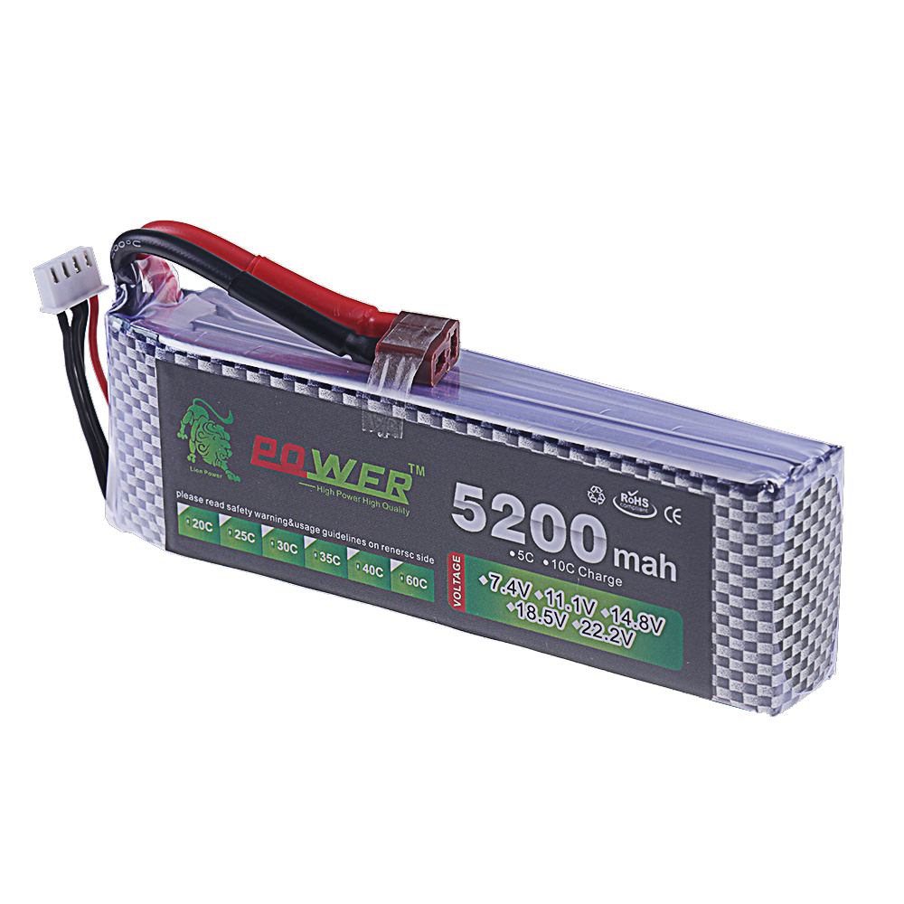 3S يبو بطارية 11.1 فولت 5200 م - مراجعة Rc Hobby Vehicles وسعره